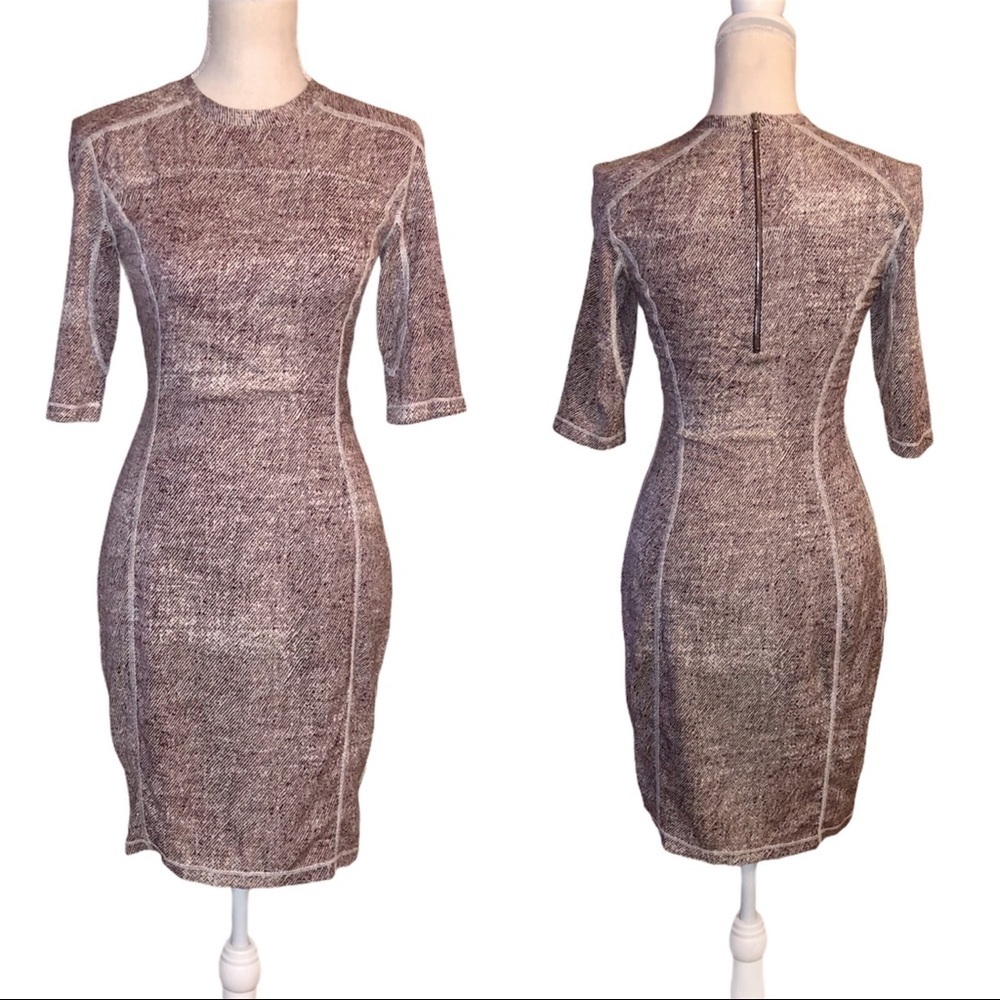 T Alexander Wang Silk Scuba Dress